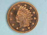 1 Ounce Copper Indian