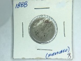 1888 V Nickel