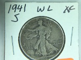 1941 S Walking Liberty Half Dollar