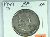 1949 D Franklin Half Dollar