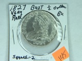 1827 Bust Half Dollar (square 