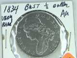 1834 Bust Half Dollar