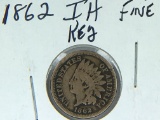 1862 Indian Head Cent