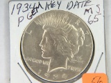 1934 P Peace Dollar