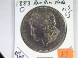 1883 O Morgan Dollar