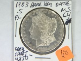 1883 S Morgan Dollar