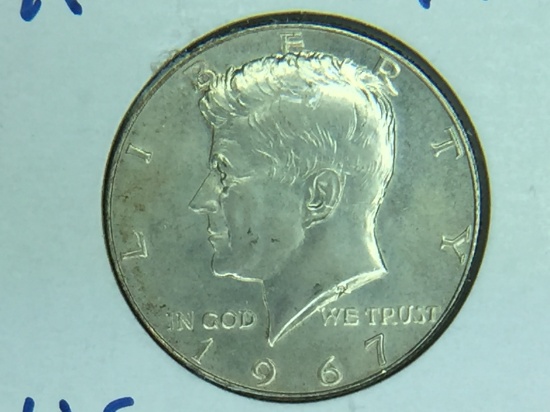 1967 Kennedy Half Dollar