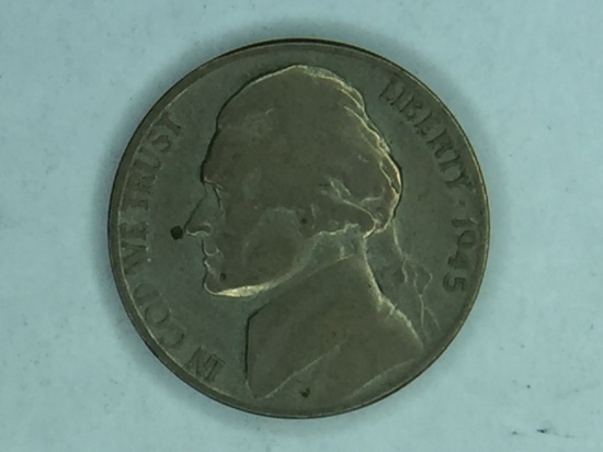 1945 S Silver War Nickel