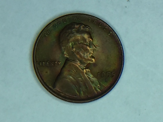 1955 S Wheat Cent