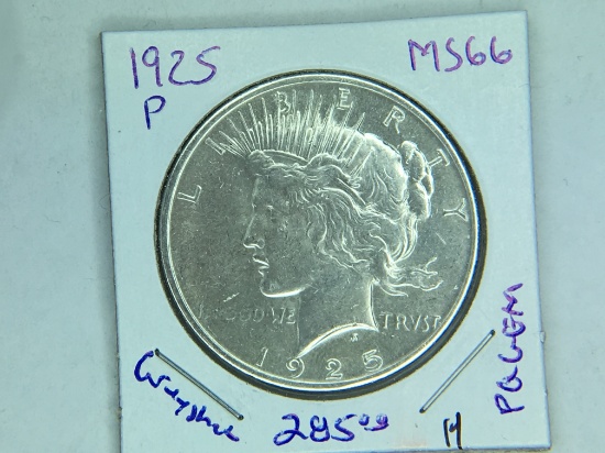 1925 P Peace Dollar