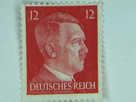 Adolf Hitler 12 Pfennig Stamp
