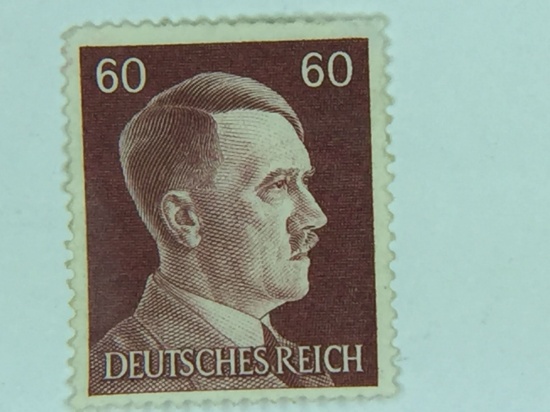 Adolf Hitler 60 Pfennig Stamp
