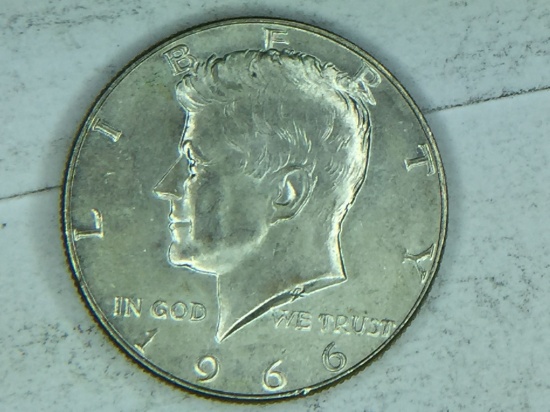 1966 Kennedy Half Dollar