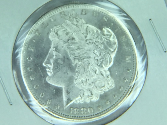 1880 – S Morgan Silver Dollar