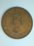 1963 British - Carribean Territory 2 Cent