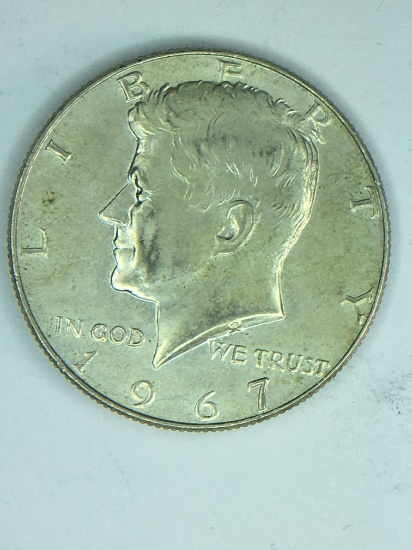 1967 Kennedy Half Dollar