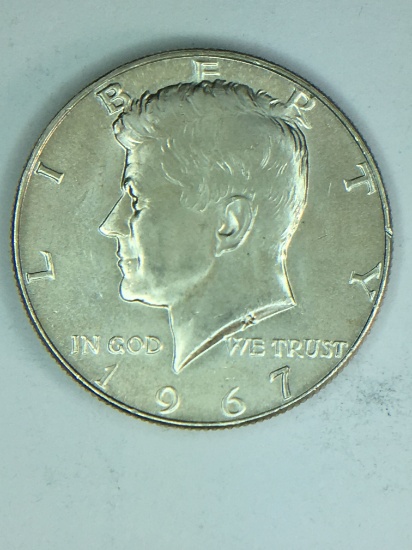 1967 Kennedy Half Dollar