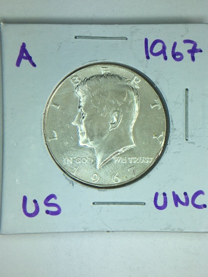 1967 Kennedy Half Dollar