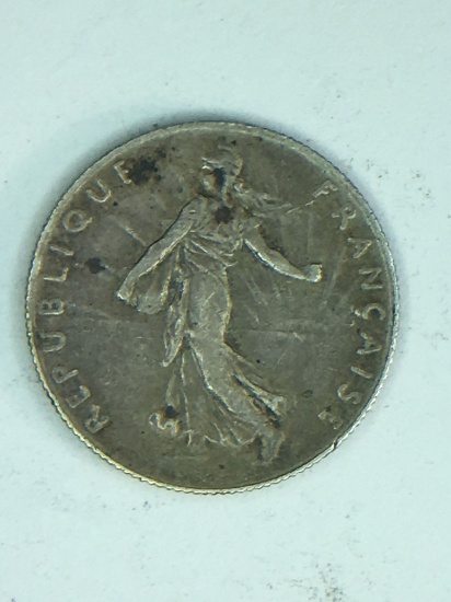 1918 French 50 Centimes