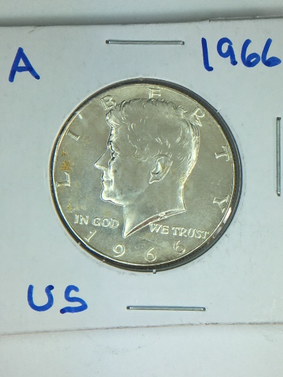 1966 Kennedy Half Dollar