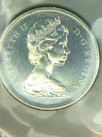 1965 Canadian Quarter