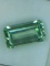 5.95 Carat Emerald Cut Green Sapphire