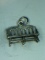 .925 Sterling Silver Country Bench Charm