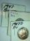 1947 P, D, S Jefferson Nickels