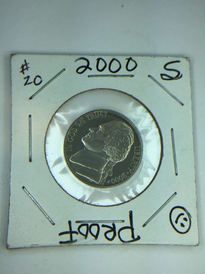 2000 – S Jefferson Nickel