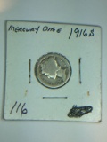 1916 – S Mercury Dime