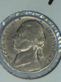 1942 – P Type I Jefferson Nickel