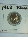 1963 – P Jefferson Nickel
