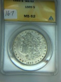 1889 – P Morgan Silver Dollar