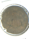 1864 U. S. 2 Cent Piece