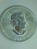 .9999 Fine 1 Ounce Silver Round 2009 Canadian Maple Leaf
