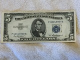 1953 – A 5 Dollar Silver Certificate