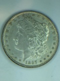 1887 – P Morgan Silver Dollar