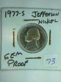 1977 – S Jefferson Nickel