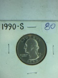 1990 – S Washington Quarter