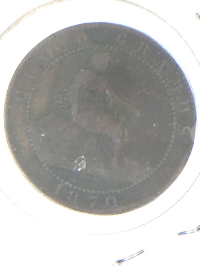 1870 Foreign Coin