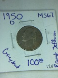 1950 D Jefferson Nickel