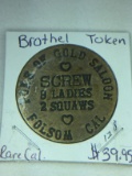 Poke Of Gold Saloon Brothel Coin Folsom California