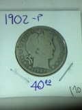 1902 P Barber Half Dollar