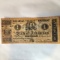 1 Dollar The State Of Arkansas Treasury Warrant