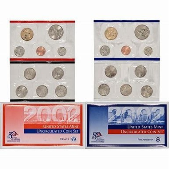 2002 Mint Set SEALED BOX