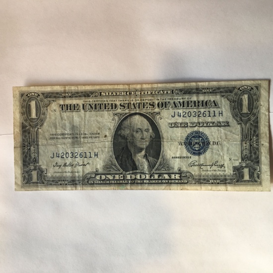 $1.00 Silver Certificate