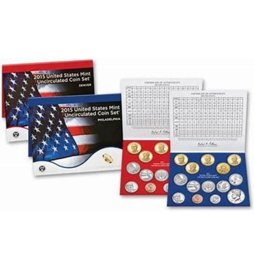 2015 Mint Set SEALED BOX