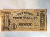 1 Dollar The State Of North Carolina