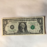 $1.00 1995 Federal Reserve Note
