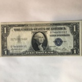 1953 E, $1.00 Silver Certificate